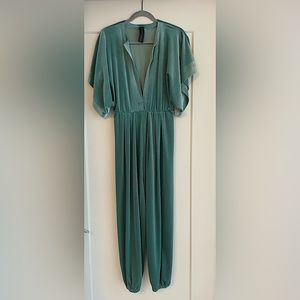 Vintage Mint Norma Kamali, Rectangle Jog Jumpsuit